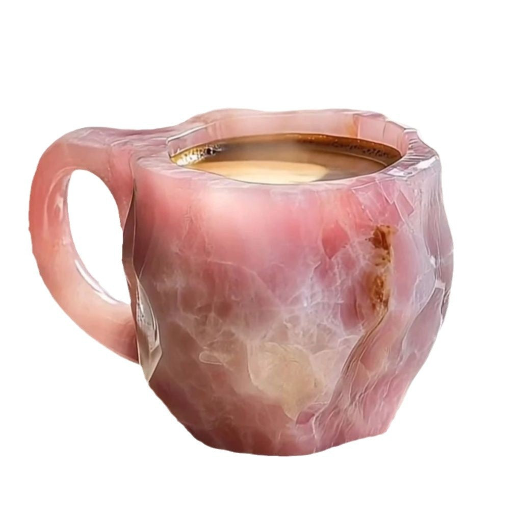Cross-Border New Arrival Imitation Mineral Crystal Coffee Cup
