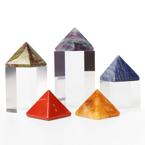 1.6 Inch Crystal Pyramid