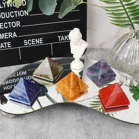 1.6 Inch Crystal Pyramid