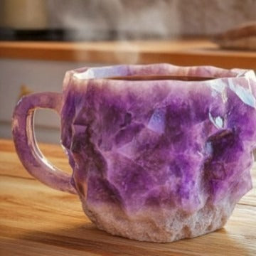 Cross-Border New Arrival Imitation Mineral Crystal Coffee Cup