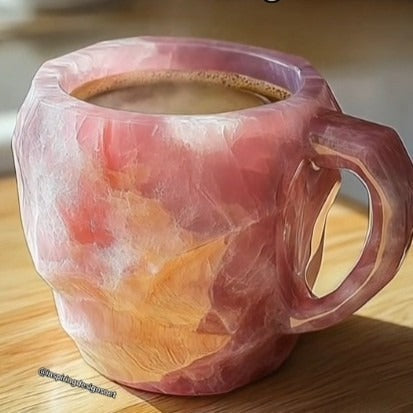 Cross-Border New Arrival Imitation Mineral Crystal Coffee Cup