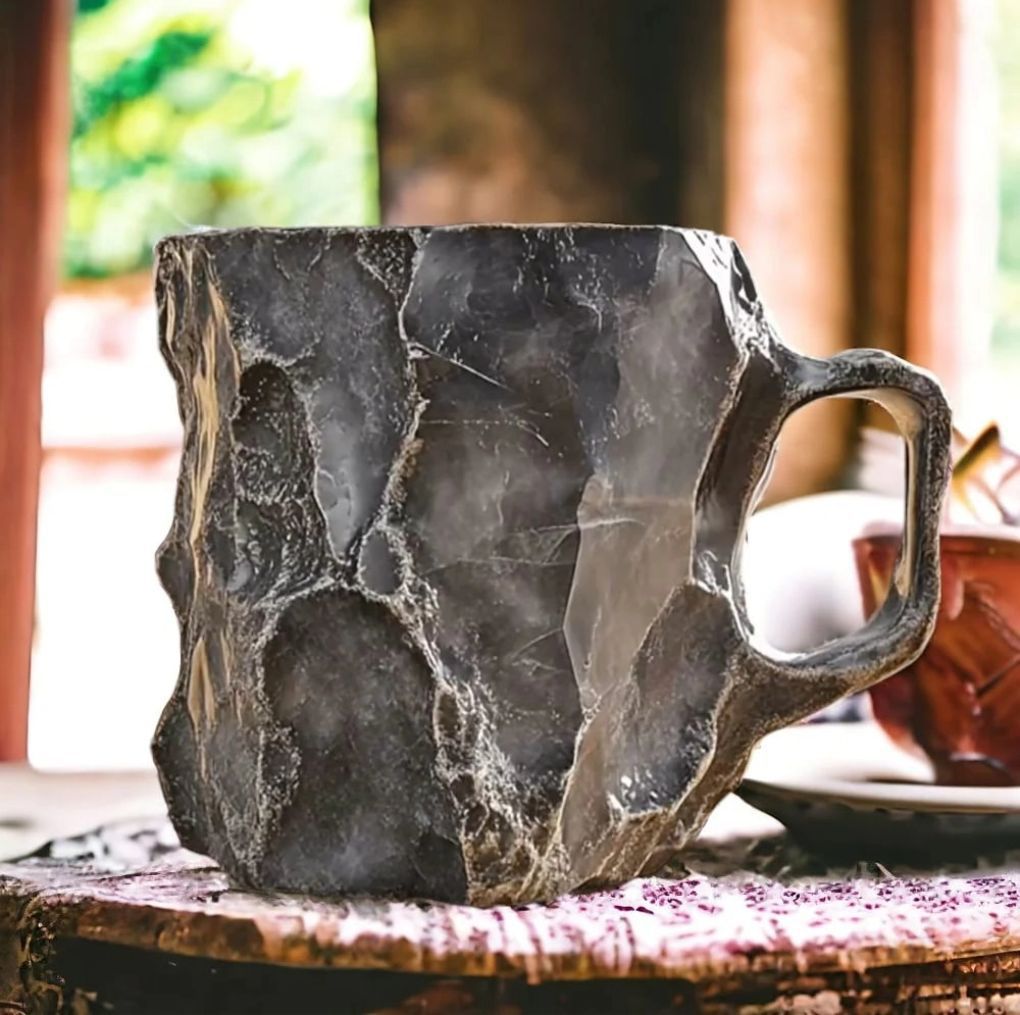 Cross-Border New Arrival Imitation Mineral Crystal Coffee Cup