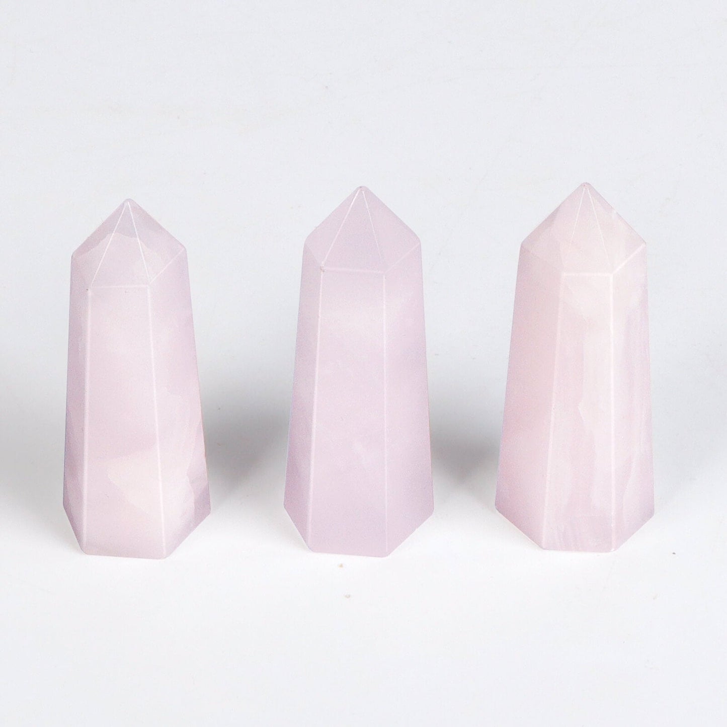 Rose Quartz Crystal Point Tower Wholesale