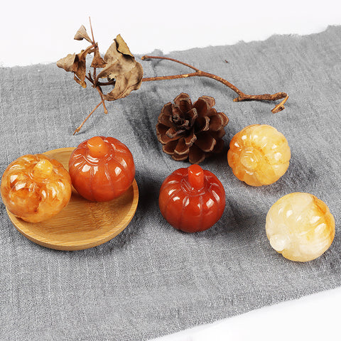 1.5" Crystal Pumpkin Figurine 🎃🎃🎃