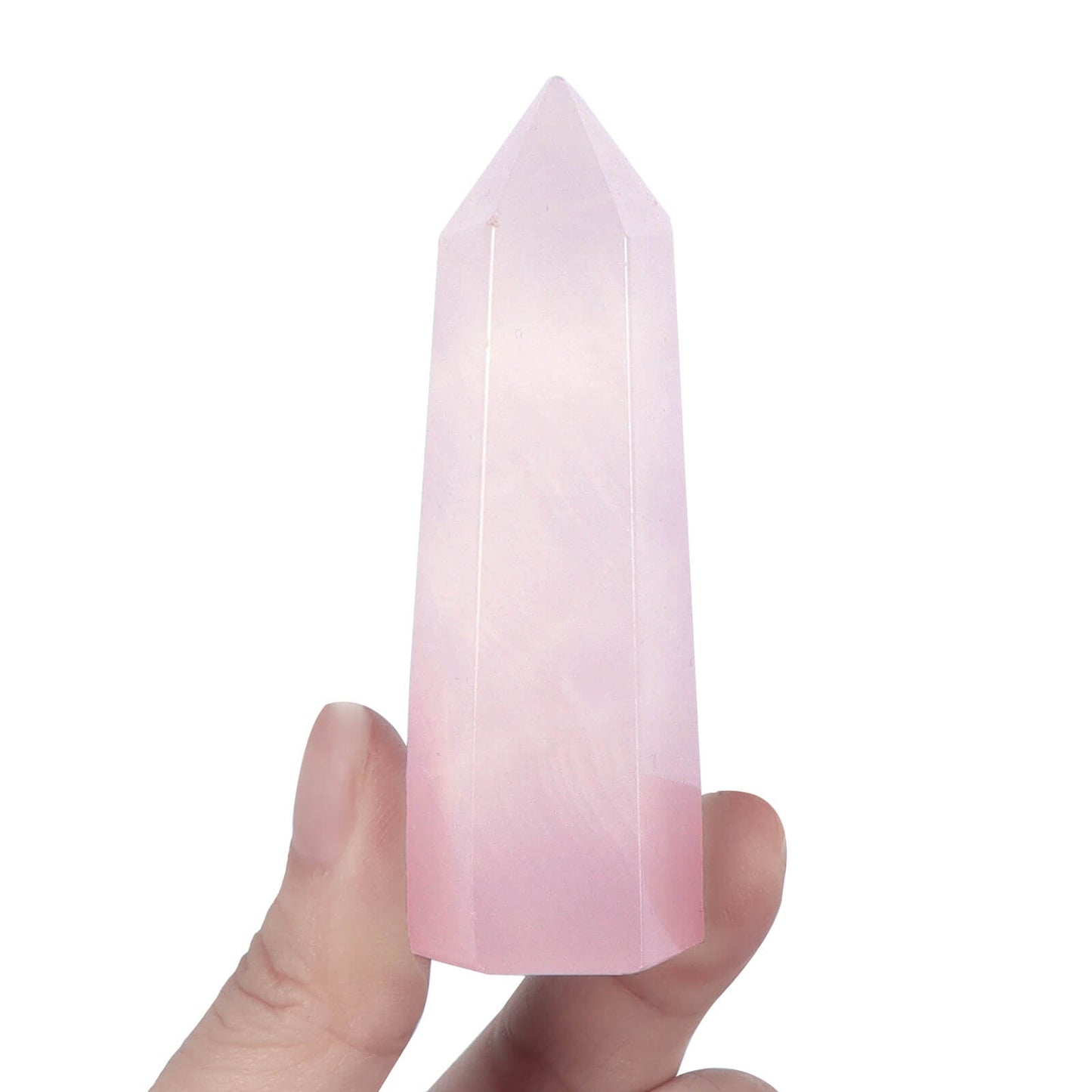 Rose Quartz Crystal Point Tower Wholesale