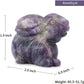 2" Crystals Rabbit Statue SmqartCrystal