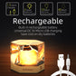 SMQ Tiger's Eye Crystal Night Light with USB Charging Port