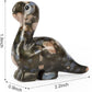 Artistone Hand Carved Glaucophane stone 2" Crystal Dinosaur Statue Animal Collection. SmqartCrystal